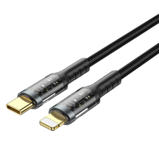 Geek Serisi Type-C to Lightning PD Data Kablo 30W 1.2 metre - Görsel 5