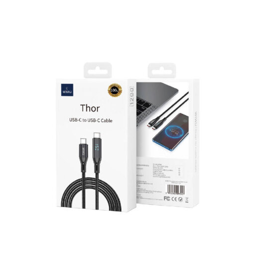 Thor Serisi 30W Hızlı Şarj Özellikli Type-C to Lightning Kablo 1.2M - Görsel 4
