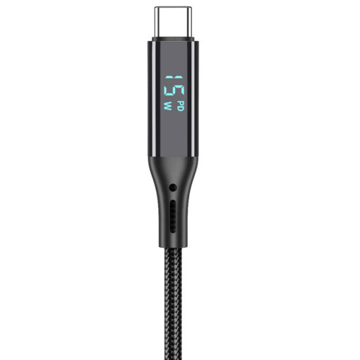 Thor Serisi 30W Hızlı Şarj Özellikli Type-C to Lightning Kablo 1.2M - Görsel 3