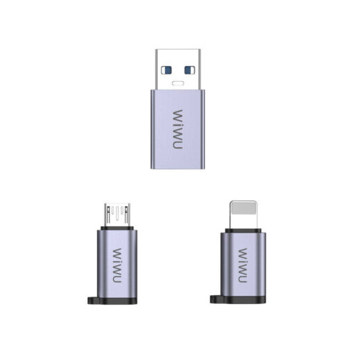Type-C to USB-A/Type-C/Lightning Adaptör Paketi - Görsel 2