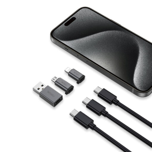 Type-C to USB-A/Type-C/Lightning Adaptör Paketi - Görsel 3