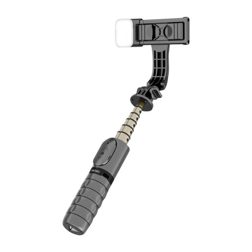Wiwu Wi-SE002 Çok Fonksiyonlu Işıklı Sabitleyici Canlı Yayın Tripod Selfie Çubuğu - Görsel 3