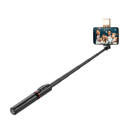 Wiwu Wi-SE003 Sharp Film Serisi Çok Fonksiyonlu Işıklı Sabitleyici Canlı Yayın Tripod Selfie Çubuğu - Görsel 10