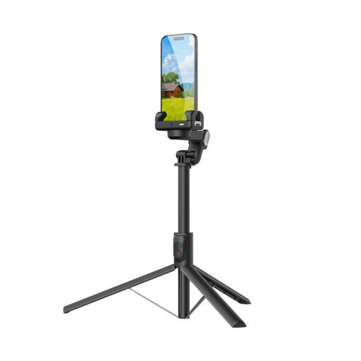 Wiwu Wi-SE009 Çok Fonksiyonlu Sabitleyici Ayrılabilir Tripod Selfie Çubuğu - Görsel 8