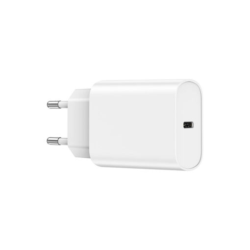 Quick 20W Tek Bağlantılı Şarj Başlığı Type-C to Lightning PD 20W Kablolu Şarj Seti - Görsel 2