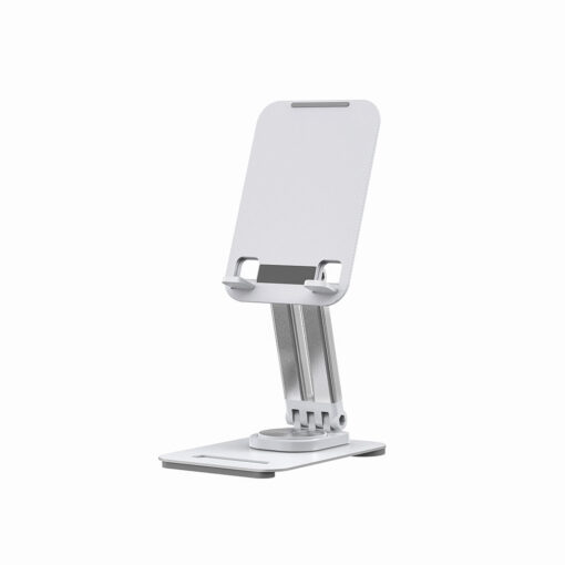 Taşınabilir Katlanabilir 360 Dönebilen Metal Telefon ve Tablet Standı - Görsel 5