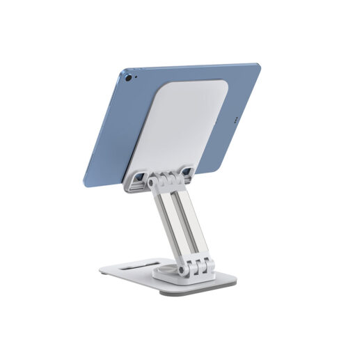 Taşınabilir Katlanabilir 360 Dönebilen Metal Telefon ve Tablet Standı - Görsel 6
