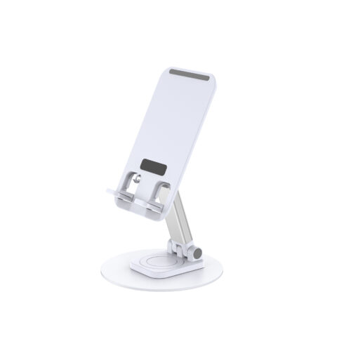 Taşınabilir Katlanabilir 360 Dönebilen Metal Telefon ve Tablet Standı - Görsel 4