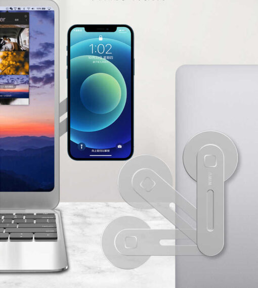 Wiwu ZM306 Laptop - Monitör Telefon Tutucu - Görsel 4