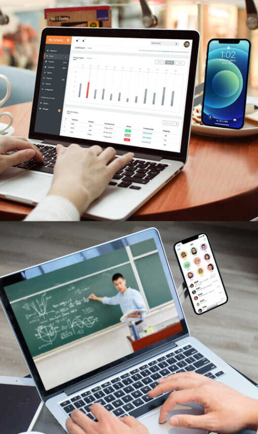 Wiwu ZM306 Laptop - Monitör Telefon Tutucu - Görsel 13