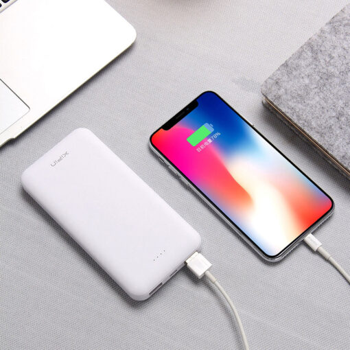 Xipin PX102 Hızlı Şarj Özellikli LED Göstergeli Dual USB Taşınabilir Akıllı Powerbank 10000mAh - Görsel 10