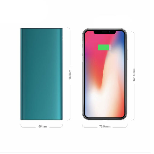 Xipin PX701-Q Hızlı Şarj Özellikli Dijital Ekran Göstergeli Dual USB Taşınabilir Powerbank 10000mAh - Görsel 2