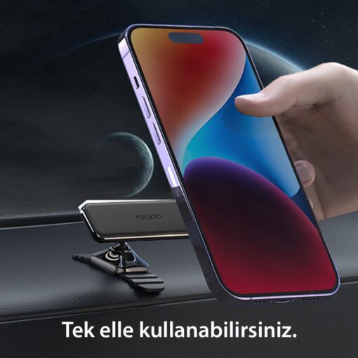 Yesido C150 360 Derece Ayarlanabilir Yapışkanlı Mıknatıslı Araç Tutucu - Görsel 6