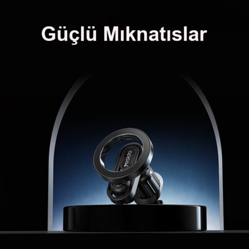 Yesido C157 Ayarlanabilir Izgara Klipsli Manyetik Magsafe Araç Tutucu - Görsel 6