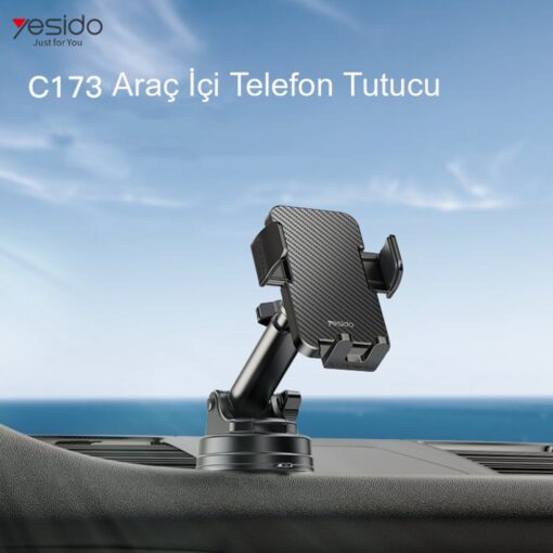 Yesido C173 Yapışkanlı 360 Derece Ayarlanabilir Araç Tutucu - Görsel 6
