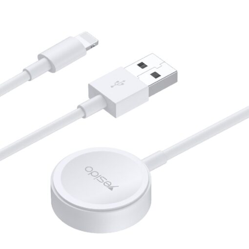 Yesido CA70 2in1 1.5M 2W Apple Watch Şarjı ve 2.4A Lightning Hızlı Şarj Kablosu - Görsel 4
