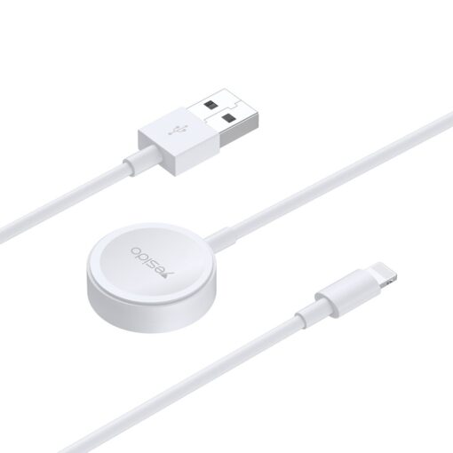 Yesido CA70 2in1 1.5M 2W Apple Watch Şarjı ve 2.4A Lightning Hızlı Şarj Kablosu - Görsel 5