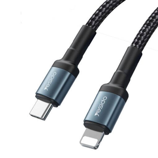 Yesido CA76 1.2M 20W Hasırlı Type-C to Lightning PD Hızlı Şarj Kablosu - Görsel 5