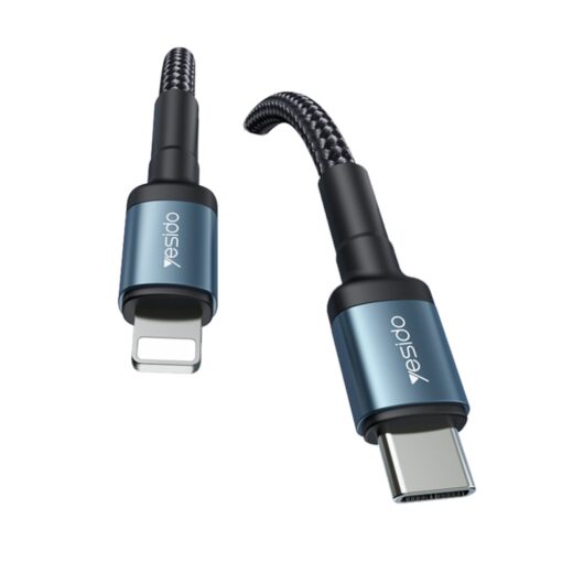 Yesido CA76 1.2M 20W Hasırlı Type-C to Lightning PD Hızlı Şarj Kablosu - Görsel 6
