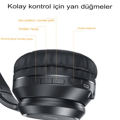 Yesido EP03 Kafaüstü Bluetooth Kulaklık - Görsel 13
