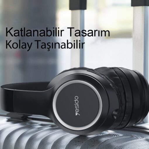 Yesido EP03 Kafaüstü Bluetooth Kulaklık - Görsel 7