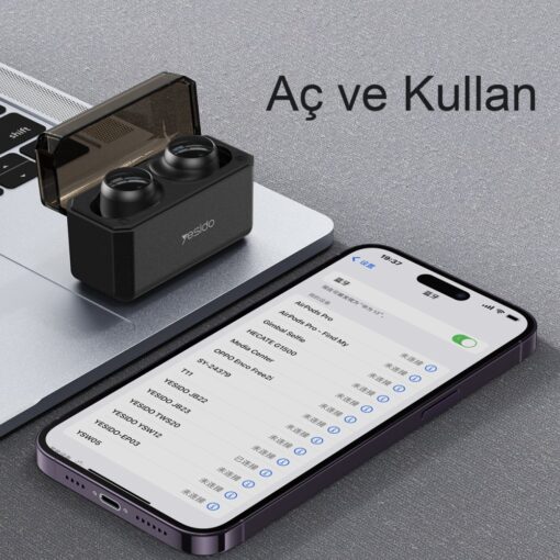 Yesido TWS20 Kablosuz Airpods Kulaklık - Görsel 9
