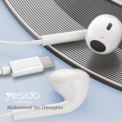 Yesido YH38 1.2M Yüksek Baslı Type-C Kablolu Kulaklık - Görsel 6