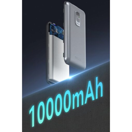 Yesido YP46 10.000 mAh 22.5W Dijital Göstergeli USB3.0 PD Hızlı Şarj Powerbank - Görsel 4