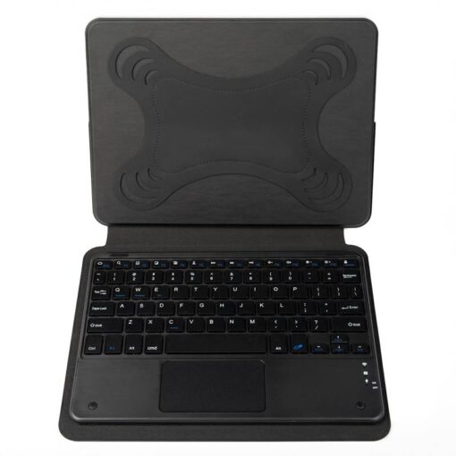 Zore Border Keyboard 13" inç Universal Bluetooh Bağlantılı Standlı Klavyeli Tablet Kılıfı - Görsel 5
