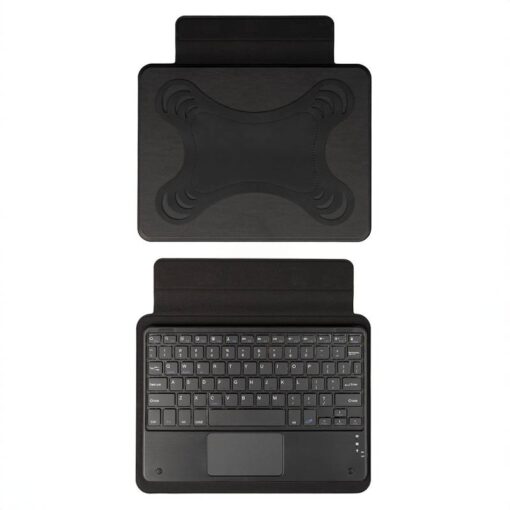Zore Border Keyboard 13" inç Universal Bluetooh Bağlantılı Standlı Klavyeli Tablet Kılıfı - Görsel 4
