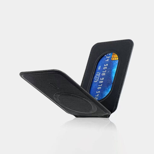 Zore CRD-06 Suni Deri Görünümlü Magnetik Kartlık - Görsel 3