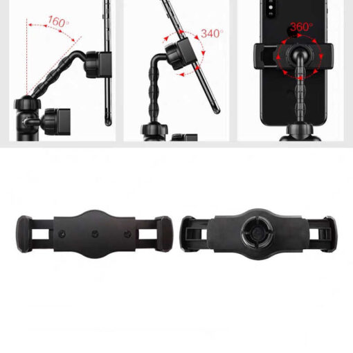 Zore Dual Small Light Işıklı Telefon Tutucu 9cm Ring Light - Görsel 5