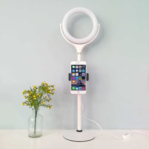Zore F-537 Işıklı Telefon Tutucu Ring Light - Görsel 8