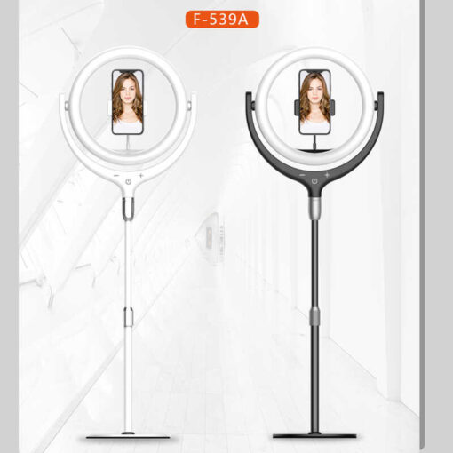 Zore F-539A Işıklı Telefon Tutucu Ring Light - Görsel 3