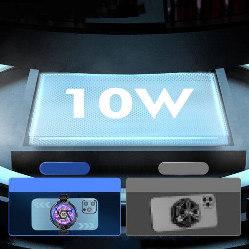 Zore N5 Magnetik Yapıştırmalı 10W TEC Soğutma Sistemli RGB Işıklı Telefon Soğutucu Fan - Görsel 8
