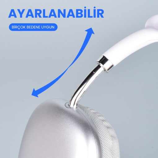 Zore P9 Hi-Fi Ses Kalitesi Ayarlanabilir ve Katlanabilir Kulak Üstü Bluetooth Kulaklık - Görsel 3