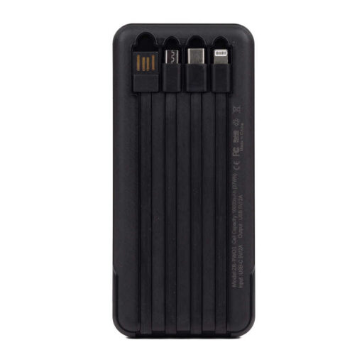 Zore ZR-PW01 Type-C - Micro - Lightning Led Göstergeli Taşınabilir Powerbank 10000 mAh - Görsel 2