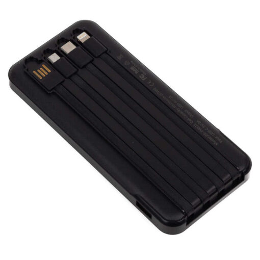 Zore ZR-PW01 Type-C - Micro - Lightning Led Göstergeli Taşınabilir Powerbank 10000 mAh - Görsel 3
