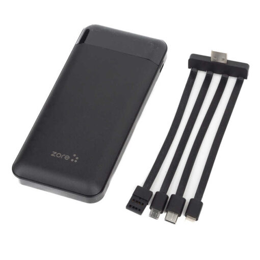 Zore ZR-PW01 Type-C - Micro - Lightning Led Göstergeli Taşınabilir Powerbank 10000 mAh - Görsel 5