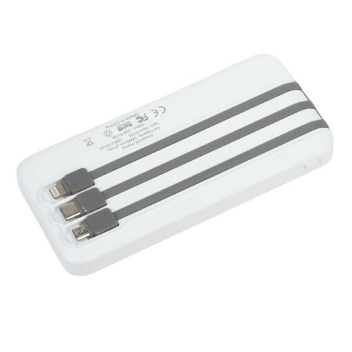 Zore ZR-PW02 Type-C - Micro - Lightning Led Göstergeli Taşınabilir Powerbank 10000 mAh - Görsel 2