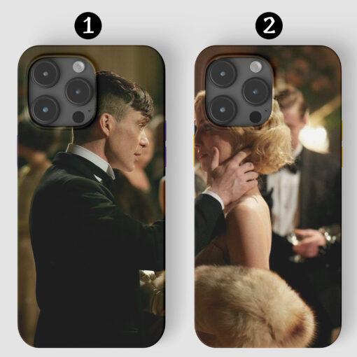 Çift Peaky Blinders Tasarımlı Baskılı Telefon Kılıfı