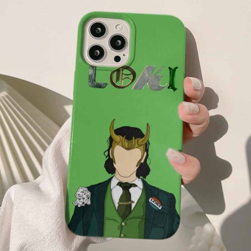 Loki Baskılı Silikon Telefon Kılıfı