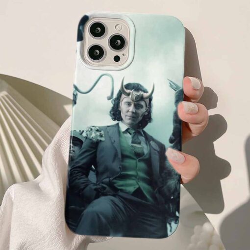 Loki Baskılı Silikon Telefon Kılıfı