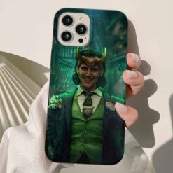 Loki Baskılı Silikon Telefon Kılıfı