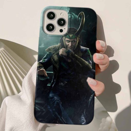 Loki Baskılı Silikon Telefon Kılıfı