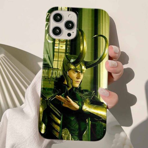Loki Baskılı Silikon Telefon Kılıfı