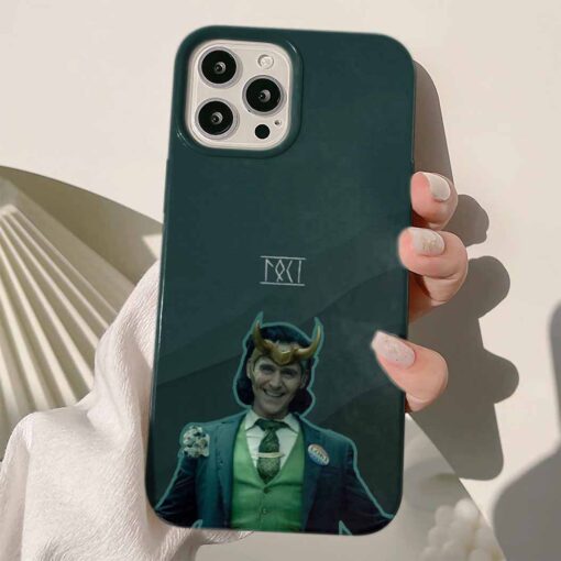 Loki Baskılı Silikon Telefon Kılıfı
