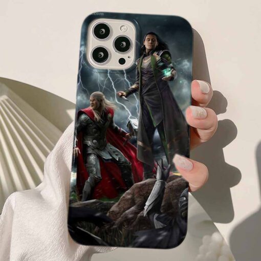 Loki Baskılı Silikon Telefon Kılıfı