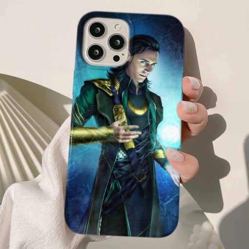 Loki Baskılı Silikon Telefon Kılıfı