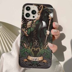 Loki Baskılı Silikon Telefon Kılıfı